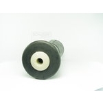 Gummirolle Kielrolle Form V Schwarzer Gummi, <p>bohrung: 16 Mm<p>länge: 290 Mm<p>durchmesser: 94/61 Mm